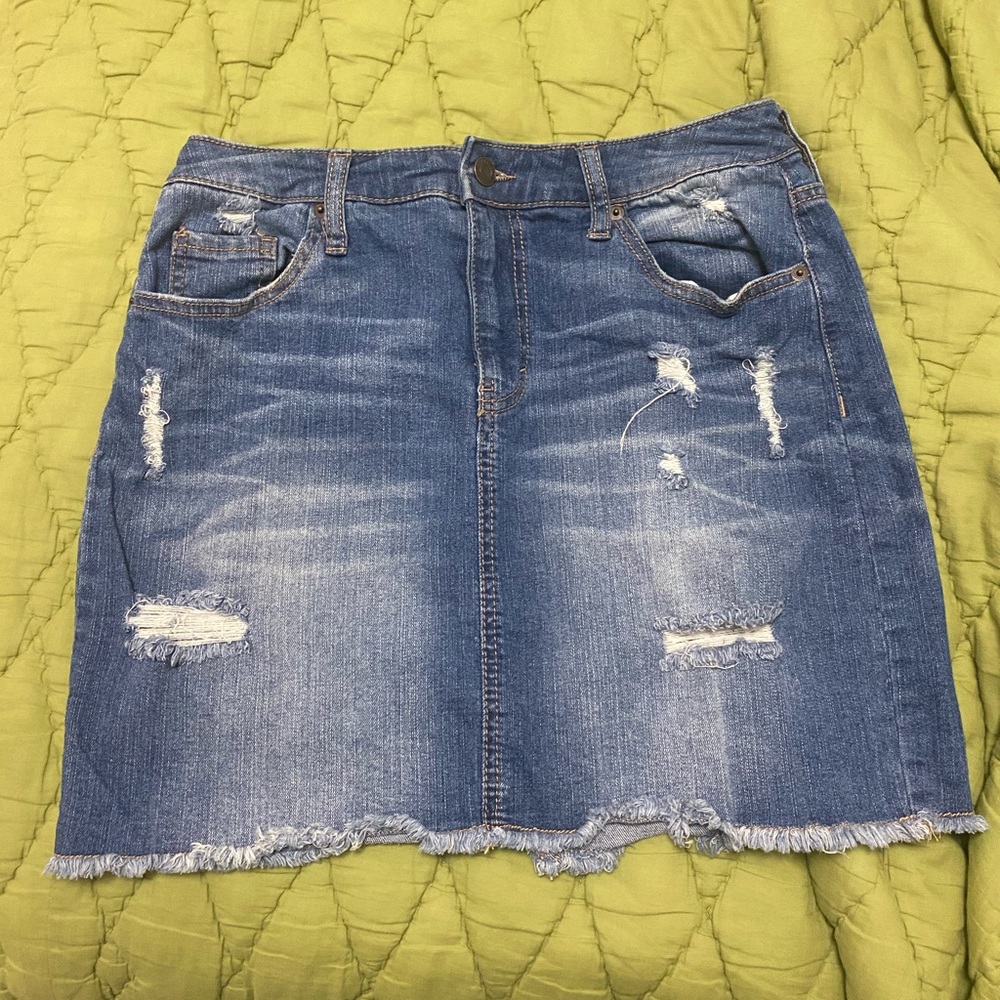 MOSSIMO Jean Skirt